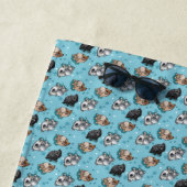 KiniArt Pom Parade Strandlaken (In situ)