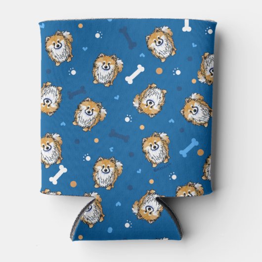 KiniArt Pomeranian Blikjeskoeler (Voorkant)