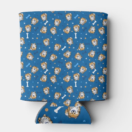 KiniArt Pomeranian Blikjeskoeler (Achterkant)