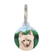 KiniArt Pomeranian huisdier ID-tag