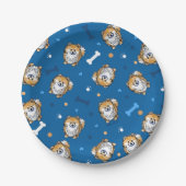 KiniArt Pomeranian Paper Bord (Voorkant)