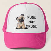 KiniArt Pug Trucker Pet (Voorkant)