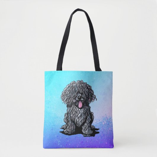 KiniArt Puli-Canvas tas (Voorkant)