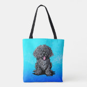 KiniArt Puli-Canvas tas (Achterkant)