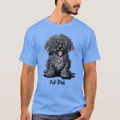 KiniArt Puli Dog T-Shirt (Voorkant)