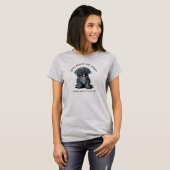 KiniArt Puli Hond Liefhebber T-Shirt (Voorkant volledig)