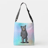 KiniArt Rainbow Mama Beer Baby Beer Crossbody Tas (Achterkant)