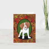 KiniArt Red Bretagne Thanksgiving Kaart (Voorkant)