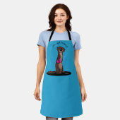 KiniArt River Otter All-Over Print Schort (Gedragen)