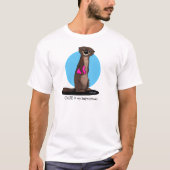KiniArt River Otter T-Shirt (Voorkant)