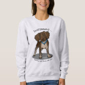 KiniArt Roan Brittany Lover Trui (Voorkant)