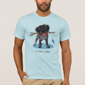 KiniArt Roan Brittany Vis T-Shirt (Voorkant)
