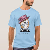 KiniArt Royal Corgi T-shirt (Voorkant)