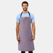 KiniArt Rozen Apron Schort (Gedragen)