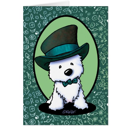 KiniArt Saint Patrick's Westie (Voorkant)