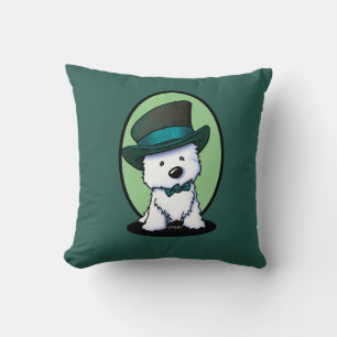 KiniArt Saint Patrick's Westie Kussen