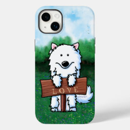 KiniArt Samoyed Case-Mate iPhone 14 Plus Hoesje