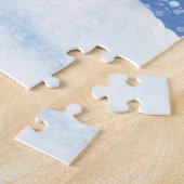 KiniArt Sasquatch Snowy Bigfoot & Scottie Dog Legpuzzel (Zijkant)