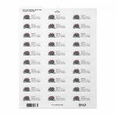 KiniArt Schnauzer Labels (Full Sheet)