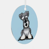 KiniArt Schnauzer Ornament (Voorkant Rechts)