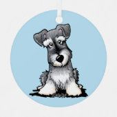 KiniArt Schnauzer Ornament (Voorkant)