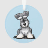 KiniArt Schnauzer Ornament (achterkant)