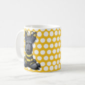 KiniArt Scottie Dog Bee Koffiemok (Voorkant links)