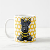 KiniArt Scottie Dog Bee Koffiemok (Links)