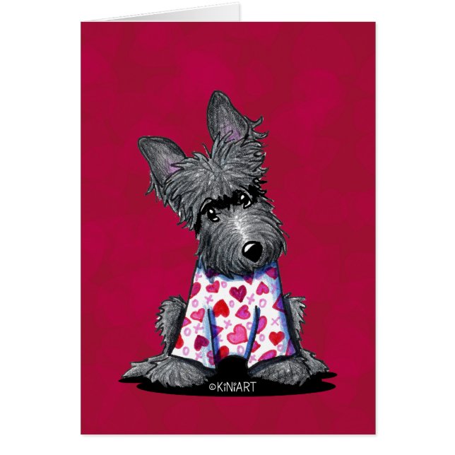 KiniArt Scottie Terrier Pajamas (Voorkant)