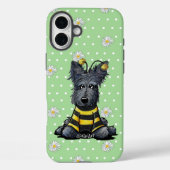 KiniArt Scottish Bee iPhone / iPad hoesje (Achterkant)