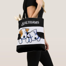 KiniArt Sealyham Terriers Canvas tas