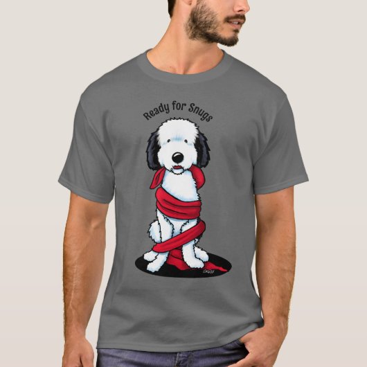 KiniArt Sheepadoodle T-shirt (Voorkant)