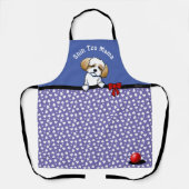 KiniArt Shih Tzu All-Over Print Schort (Voorkant)
