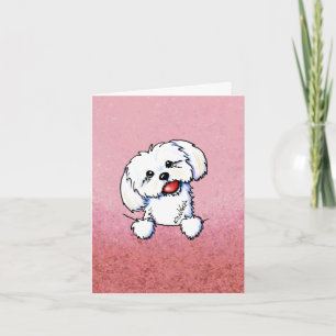 KiniArt Shih Tzu kaart