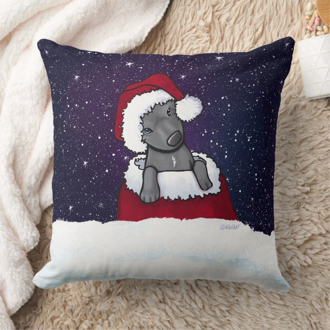 KiniArt Sierkussen met kerstcadeautjes (Deken)