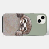 KiniArt Sloth iPhone Hoesje (Achterkant horizontaal)