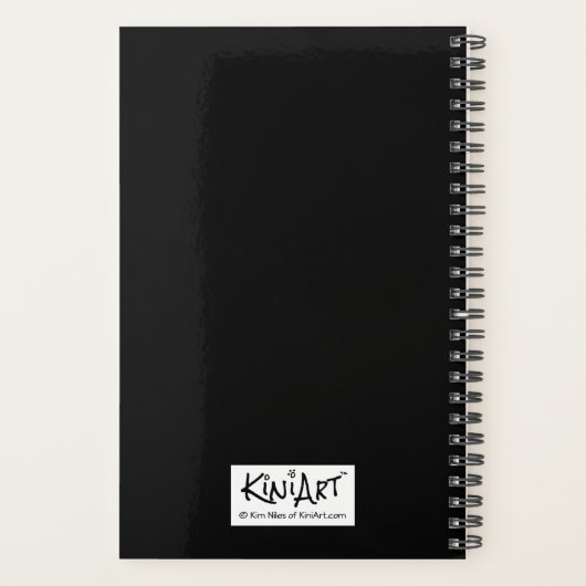 KiniArt Snorkel Westie Porthole Planner (Achterkant)