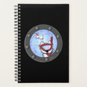 KiniArt Snorkel Westie Porthole Planner (Voorkant)