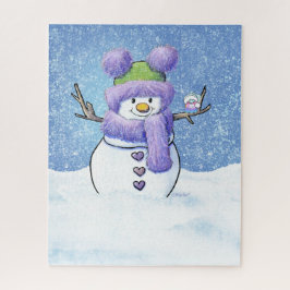 KiniArt Snow Friends Legpuzzel
