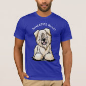 KiniArt Soft Coated Wheaten Terrier T-Shirt (Voorkant)