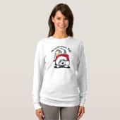 KiniArt Speelse Kerst Havanese T-shirt (Voorkant volledig)