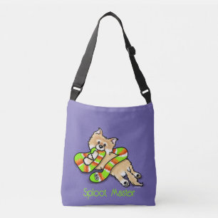 KiniArt Sploot Master Pom Crossbody Tas