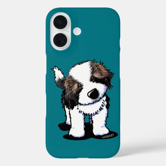 KiniArt St. Bernard Case-Mate iPhone Case (Achterkant)