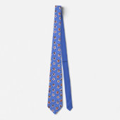 KiniArt Star Spangled Doodles Necktie Stropdas (Voorkant)