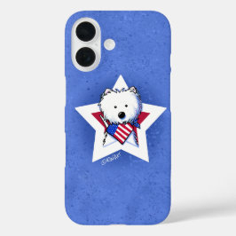 KiniArt Star Speciedere Westie iPhone 16 Hoesje