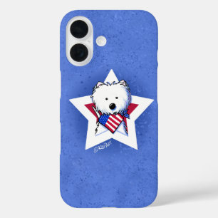 KiniArt Star Speciedere Westie iPhone 16 Hoesje