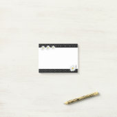 KiniArt Stippen en Daisies Post-it® Notes (Op bureau)