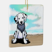 KiniArt Strand Dalmatiër Keramisch Ornament (Rechts)