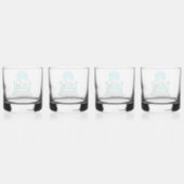 KiniArt Strand Westies Whisky Glas (Achterkant)