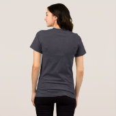 KiniArt Suikerstok Westie Tri-Blend Shirt (Achterkant volledig)